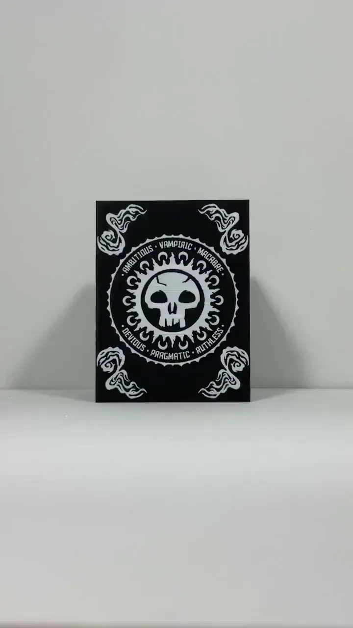 Deck Box Magic the Gathering (Black) - Imagen 2