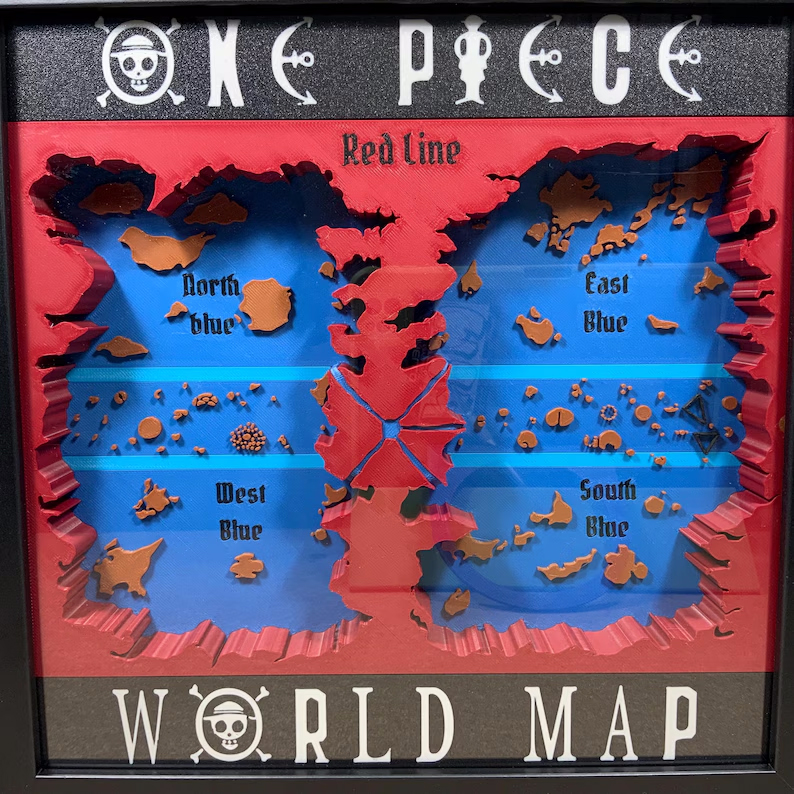 Mapa Mundi de One Piece - Imagen 3