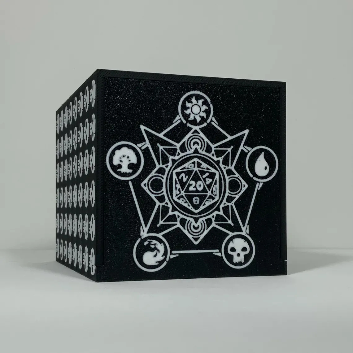 Deck Box Magic the Gathering (Black) - Imagen 9