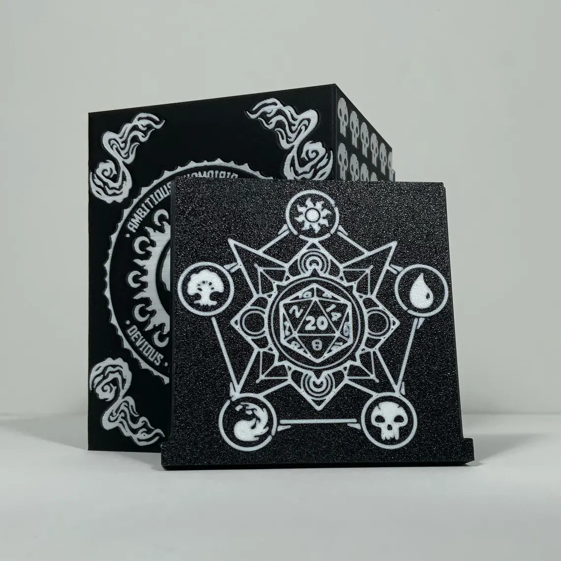 Deck Box Magic the Gathering (Black) - Imagen 3